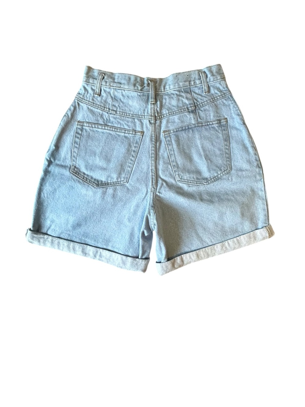 Vintage Eddie Bauer Mom Jorts Size 6 High Rise Denim Shorts 80s 90s - Picture 2 of 9